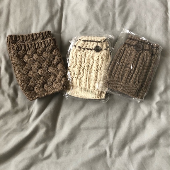 Shoes - Knitted Boot Cuffs